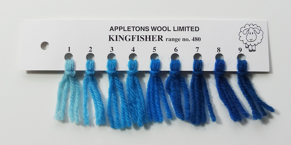 Appletons Wool Yarn Scarlet 501-505